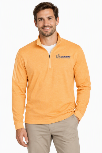 Adidas Men's 3-Stripes Quarter-Zip Pullover